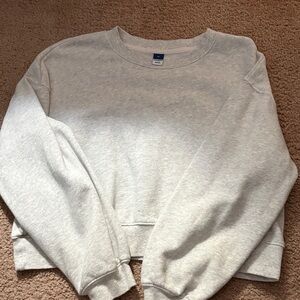 Old Navy Light Gray Sweatshirt